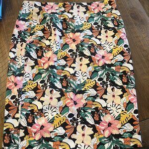 NWT Lane Bryant A-Line, Floral, Stretch Skirt